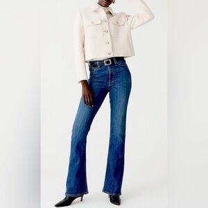 J. Crew Dark Blue Skinny Flare Jeans 31 #BT481